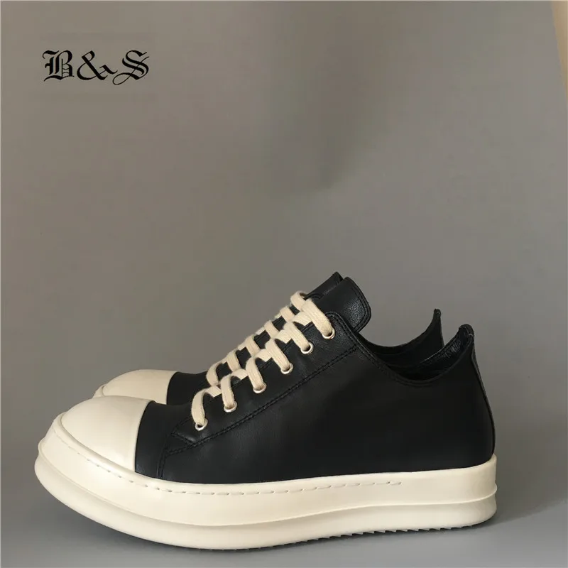 Черные и уличные ботинки из натуральной кожи на плоской подошве со шнуровкой в стиле рок; Качественные ботильоны из коровьей кожи; спортивная обувь на платформе