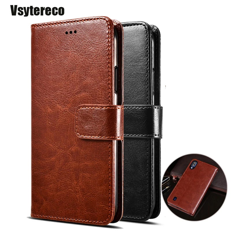 

For Samsung Galaxy A10 Case Samsung A10 Case Flip Wallet Leather Phone Case For Samsung A10 A 10 GalaxyA10 SM-A105F A105 A105F