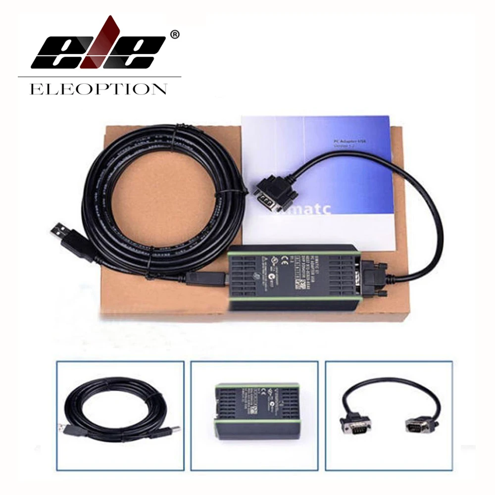 

New PLC Cable for Siemens S7 200/300/400 6ES7 972-0CB20-0XA0 USB-MPI+ PC USB-PPI