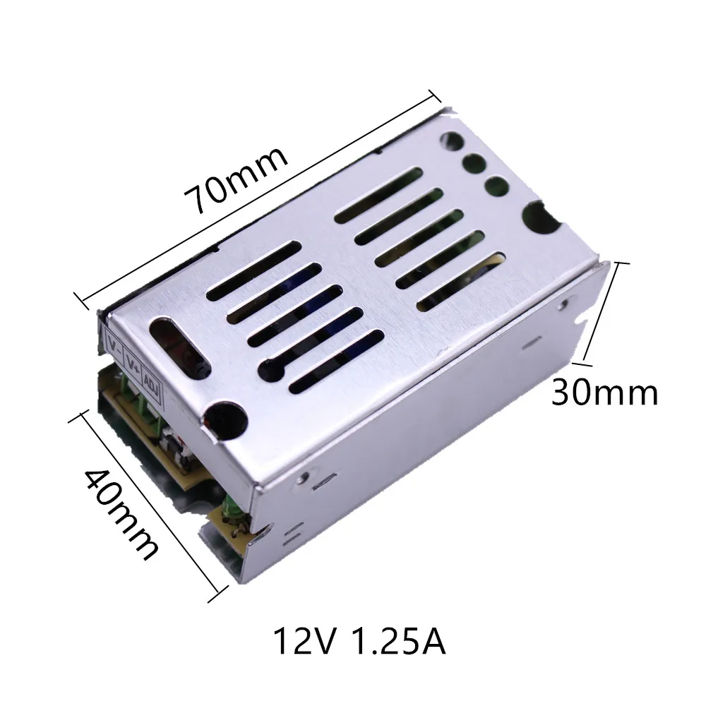 DC12V 1A 2A 3A 5A 8.5A 10A 15A 20A 30A светильник ing трансформаторы светодиодный драйвер Мощность адаптер для Светодиодные ленты светильник переключатель Питание