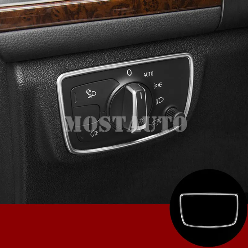 Us 10 78 15 Off For Audi A6 S6 Interior Headlight Switch Button Cover Trim 2012 2018 1pcs In Interior Mouldings From Automobiles Motorcycles On