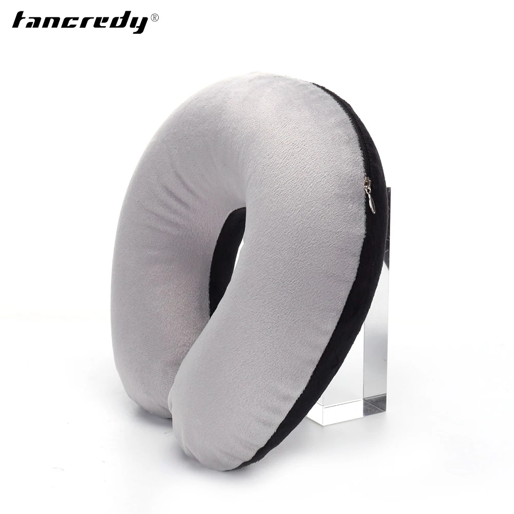 

Inflatable Neck Pillow Car Seat Neck Support Portable Car Air Neck Pillow U Shaped Headrest Soft Travel Pillow Auto Interior