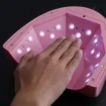 Новое поступление белый свет 36 Вт Сушилка для ногтей Светодиодный УФ-лампа для отверждения гель-лака для ногтей лампа для украшения ногтей инструменты УФ-лампа