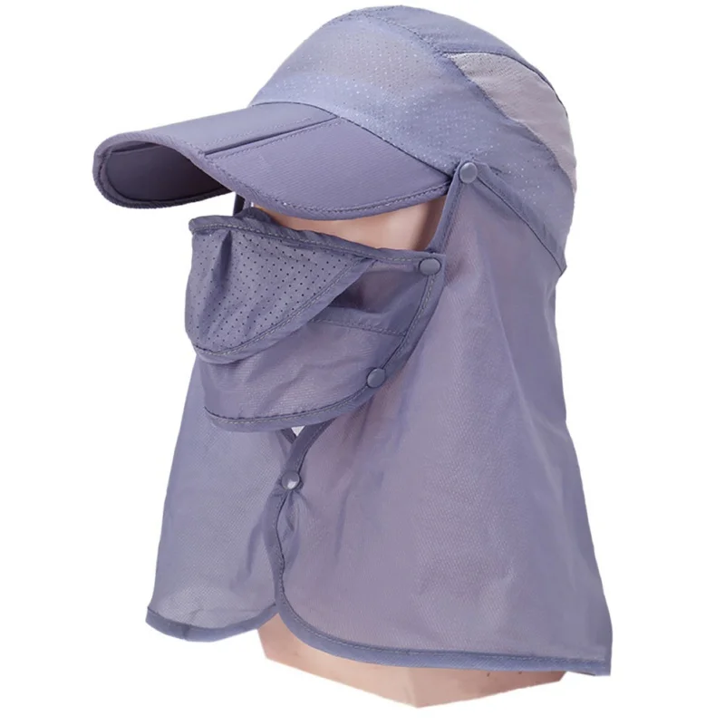 бейсболка с защитой шеи.