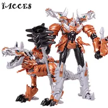 НОВЫЙ 4 Мальчик Игрушки Прохладный Аниме Dragon Модель Деформации Робот Фигурки Автомобиль Пластмассовые Игрушки Подарки Малыш Juguetes Brinquedos