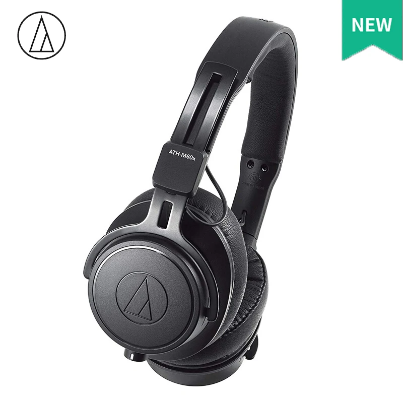 Оригинальные наушники Audio Technica ATH-M60x Проводные Наушники Профессиональные