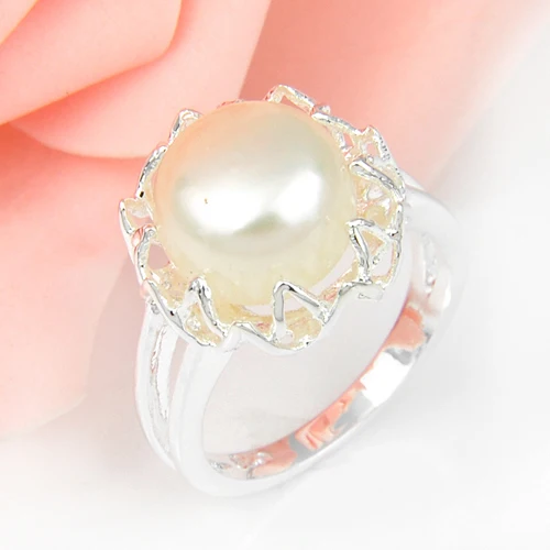   Hot Sale  Wedding  Jewelry Pearl Pearl Rings  For 