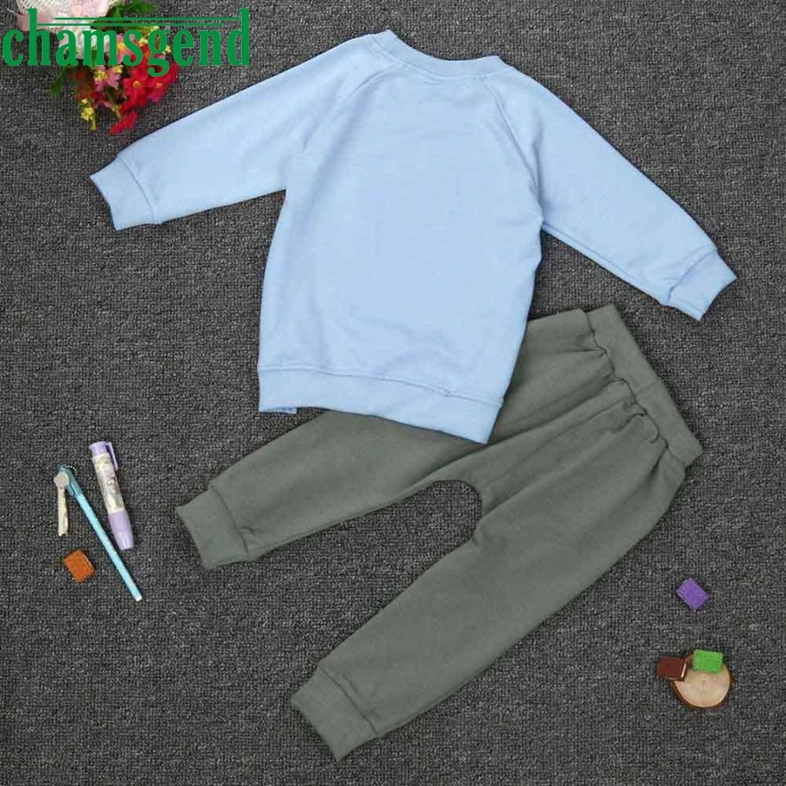 Комплект детской одежды, комплект зимней детской одежды для девочек и мальчиков, цветной свитер с буквенным принтом+ штаны, спортивный костюм, P30, модная детская одежда, 24 года
