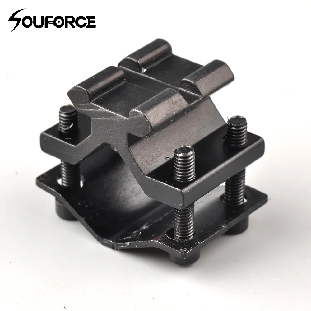 

Adjustable Steel Tactical Bipod Adapter with 20mm Rail Mount for Picatinny Rail Flashlight or Riflescope Hunting Gun Accessory