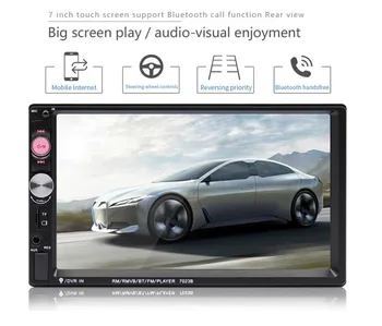 

Car Radio Stereo Multimedia Play Touch screen MP5 player Bluetooth USB Autoradio FM Audio camera car music Player