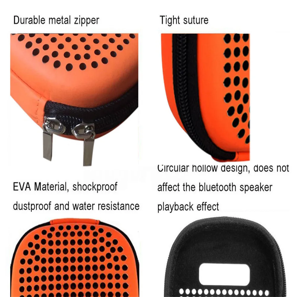 Ударопрочный чехол EVA кошелек для хранения для Bose Soundlink Micro Bluetooth динамик дорожная сумка для переноски на молнии Жесткий Чехол Коробка
