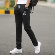 Хит, мужские спортивные штаны для бега, свободные прямые штаны для бега, штаны для занятий спортом, занятий спортом, бега, брюки с вышивкой