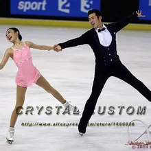 Лидер продаж, платья для фигурного катания для взрослых, бренд, платье для соревнований на коньках для женщин DR3473