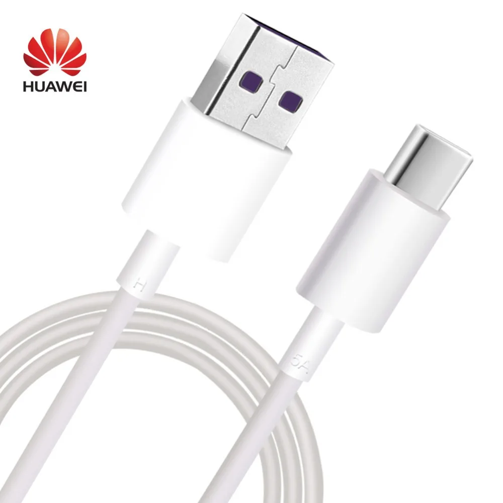 

for Huawei Mate 9 10 P10 P20 pro Honor 9 10 V10 Nova 2s 3e Original Supercharge USB 3.1 Type C Cable 5A Super Charging Data Cord