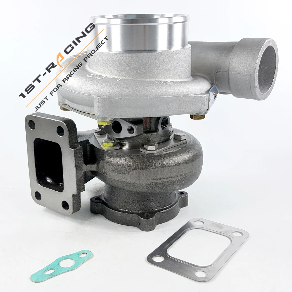 

GT35 GT3582 Turbo .70 .63 A/R Water Cold T3 Turbocharger R32 R33 R34 RB25 RB30