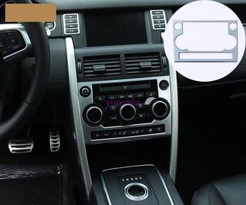 ABS Chrome Car instrument panel switch button Sequins Decoration Sticker Car-styling For Land Rover 2015-16 Discovery Freelander