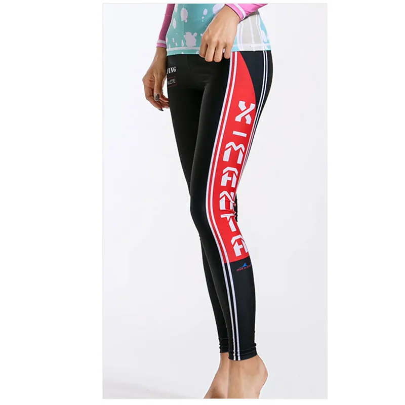 Dive & Sail Women's Surfing Leggings Women Swim Tights Swimming Pants