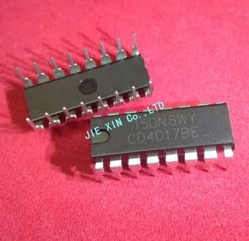 

500PCS CD4017 CD4017B CD4017BE 4017 DECADE COUNTER DIVIDER IC Best quality