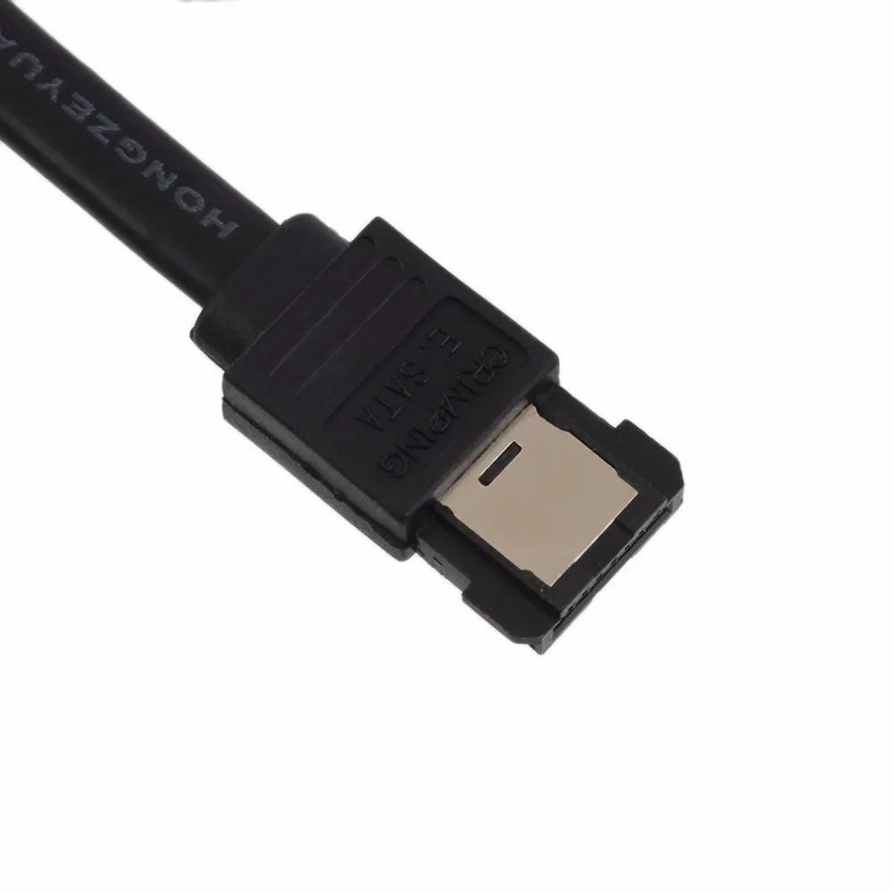 2,5 дюймовый жесткий диск SATA 22Pin для eSATA данных+ кабель с питанием от USB Черный высокоскоростной передачи Прямая поставка