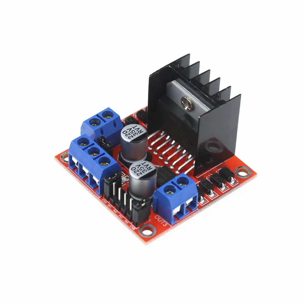 Adeept DIY новый двойной H Мост DC шаговый двигатель привод контроллер плата Модуль L298N