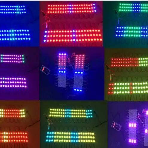 

DC 12V WS2811 UCS1903 RGB LED Strip 5050 3LED dream color led modules waterproof for Advertising Letter Led Sign backlight