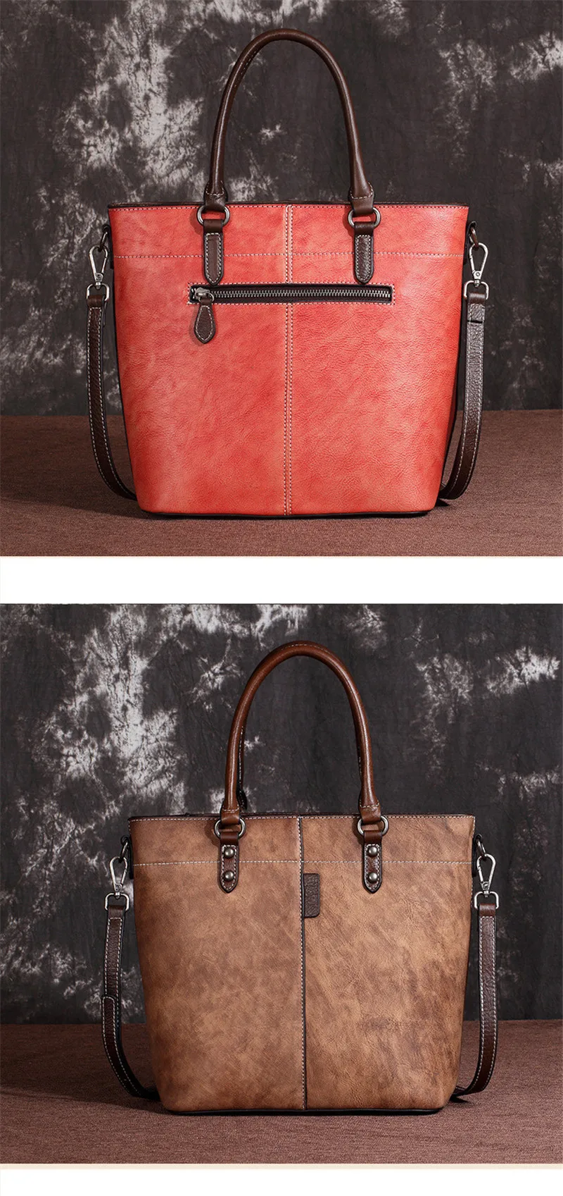 PNDME designer retro handmade genuine leather ladies handbag casual simple daily cowhide women's party shoulder messenger bags