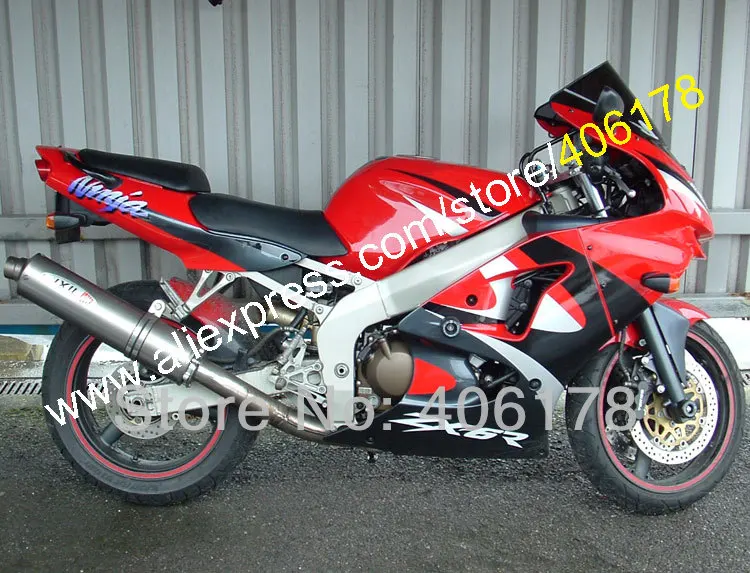 

Hot Sales,For KAWASAKI NINJA ZX6R 98 99 ZX 6R 636 ZX-6R ZX636 ZX-636 1998 1999 98-99 Red Black Free Customized Fairing Kit