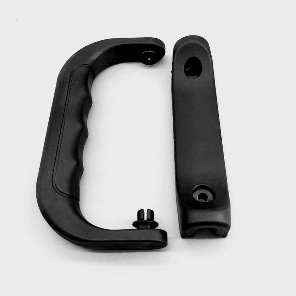 1pcs Welding machine accessories folding handle movable handle hole distance 85mm black plastic