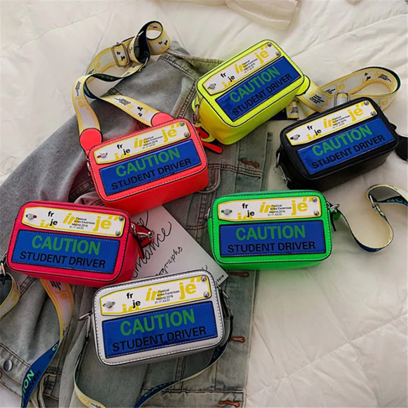 

Brand Originality Design Girls Bag 2019 New Korean Style Style Style Bag with One Shoulder, Skew Bag and Coloured Style Bag