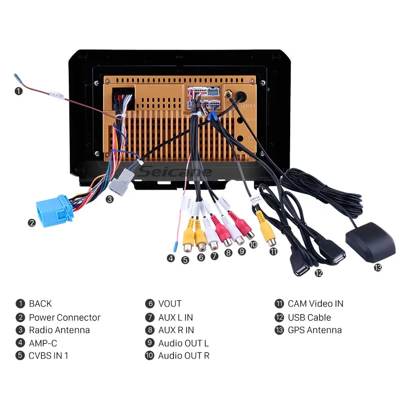 Clearance Seicane Car 9" HD Navi Stereo Android 8.1 GPS 2Din Radio For Suzuki JIMNY 2019 Autoradio Player Support DVR AUX Wifi-OBDII SWC 4 Clearance Seicane Car 9" HD Navi Stereo Android 8.1 GPS 2Din Radio For Suzuki JIMNY 2019 Autoradio Player Support DVR AUX Wifi-OBDII SWC 4
