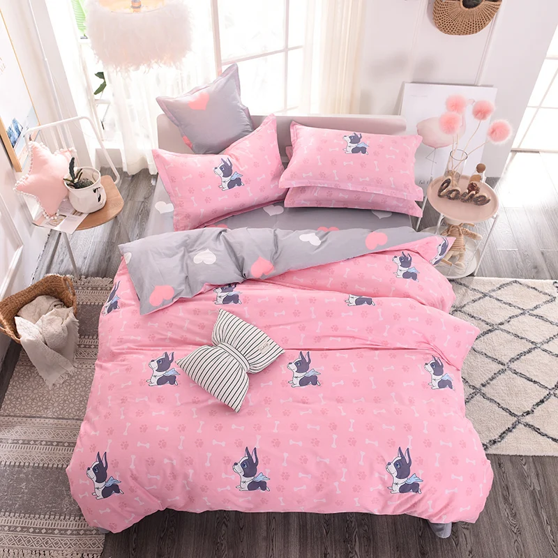 Kawaii Bedding Sets Princess Duvet Cover Pink Princess Bedding Set Cute