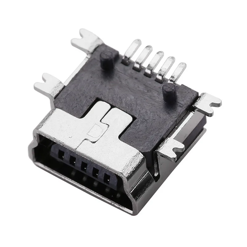 Мини USB Тип B Женский 5 Pin SMT SMD гнездо разъема ПП короткий корпус USB|connector 5pin|connector
