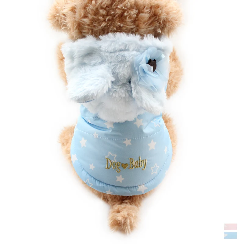 

Armi store White Pentagram Pattern Dog Coat Dogs Winter Warm Hat Coats Jackets 6141041 Pet Clothes Supplies S M L XL XXL