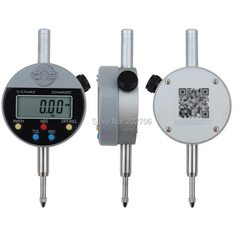 Guanglu brand 0 12.7mm Digital indicator with MAX / MIN value function