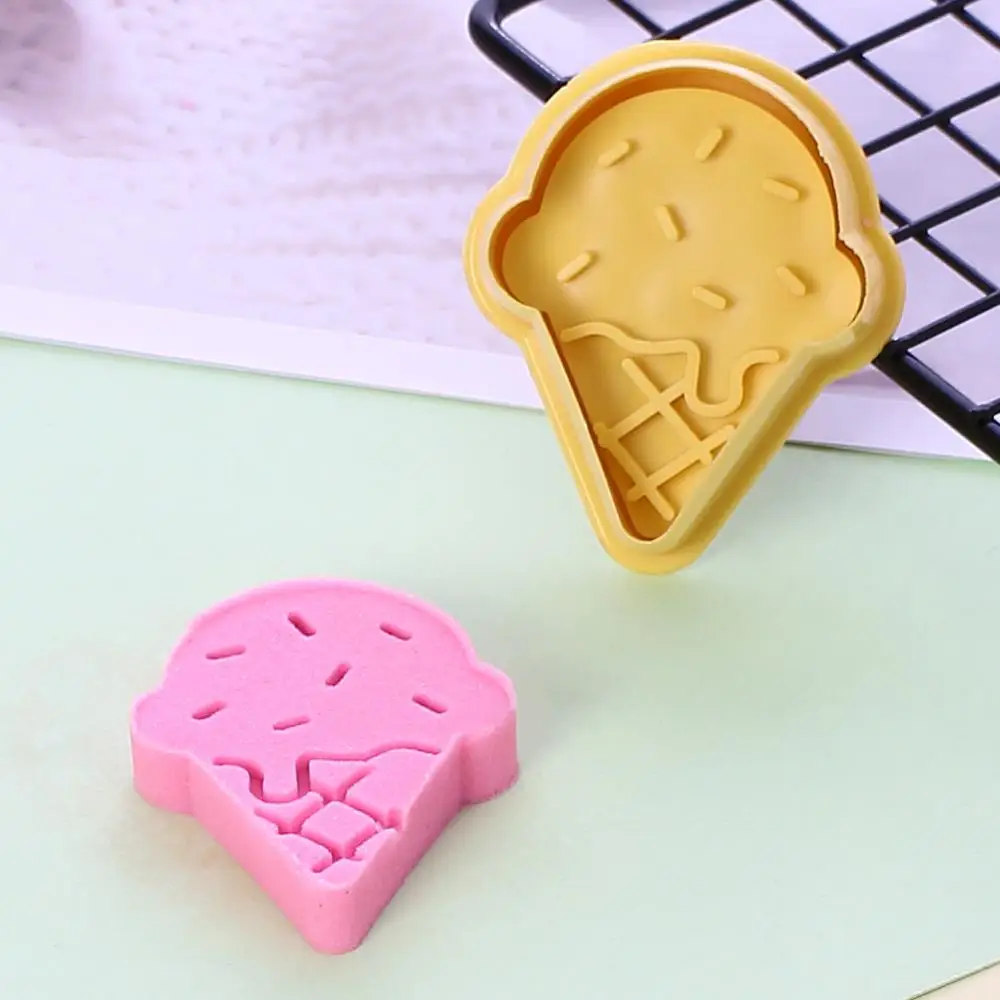 8 шт. летние 3D формочки для печенья фруктовое мороженое печенье штамп помадка украшения инструменты Детские игрушечные пресс-инструменты для выпечки шоколада Sugarcraft