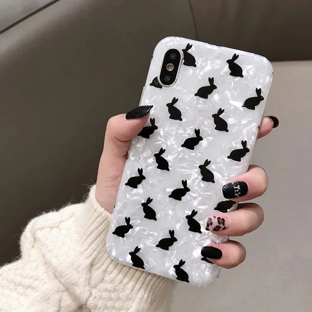 

Ring Stand Holder Case For iPhone x xs max xr Dream Shell Phone Cases For iPhone X 8 7 6 6s Plus IMD Silicone TPU Back Cover