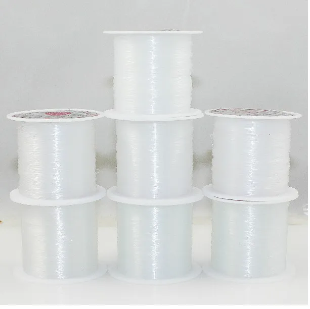 

5 Roll Strong Clear Nylon Beading Cord String Thread 0.25mm 0.3mm 0.4mm 0.5mm 0.6mm