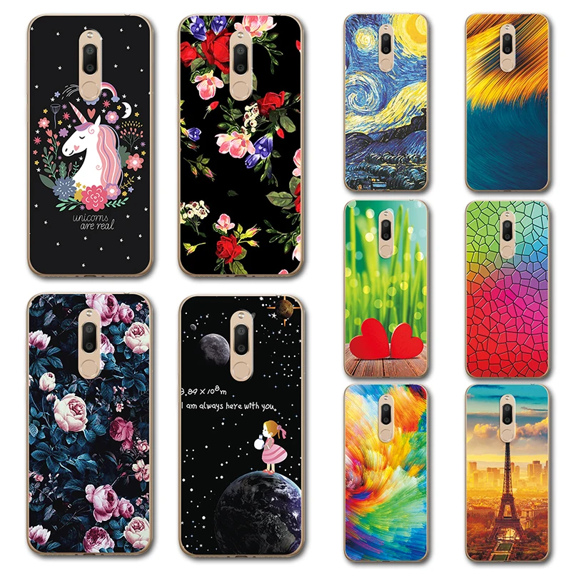 

Cute Little Horse Phone Case For Meizu M6T Novelty Flowers Painted Silicone Case Bags For Meizu M6T Cover Fundas M 6T M811H 5.7"