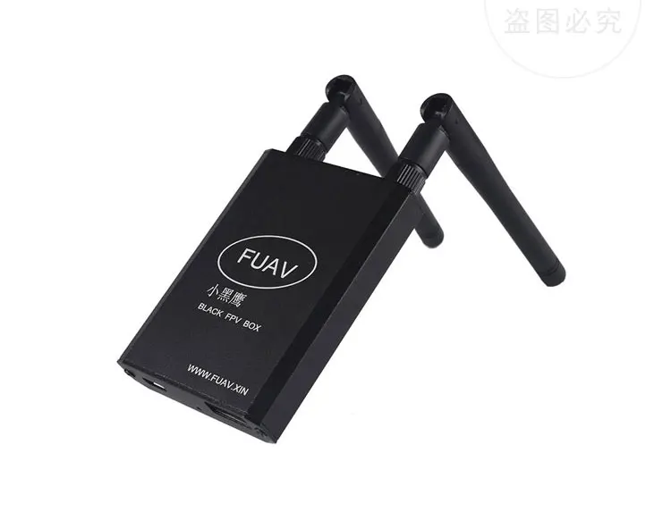

FUAV Black FPV Box 5.8G Mobile Image receiver support iOS apple Android crossing aerial FPV fixed Wing