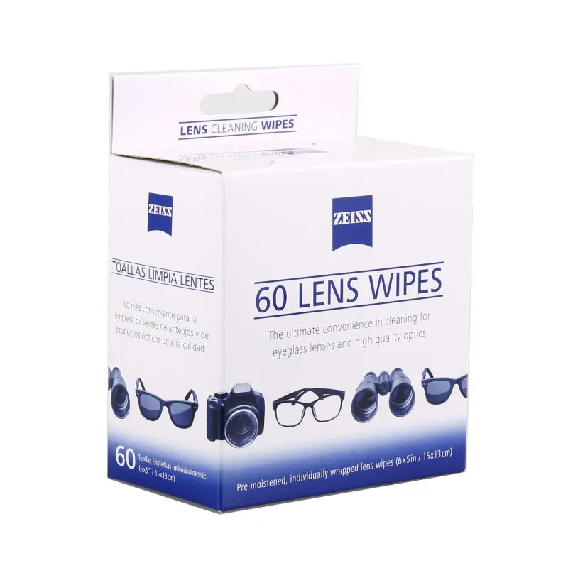 120 отсчетов ZEISS Антибликовое покрытие микрофибра оптическая линза ткань очиститель обьектива для фотоаппарата салфетки(2 упаковки