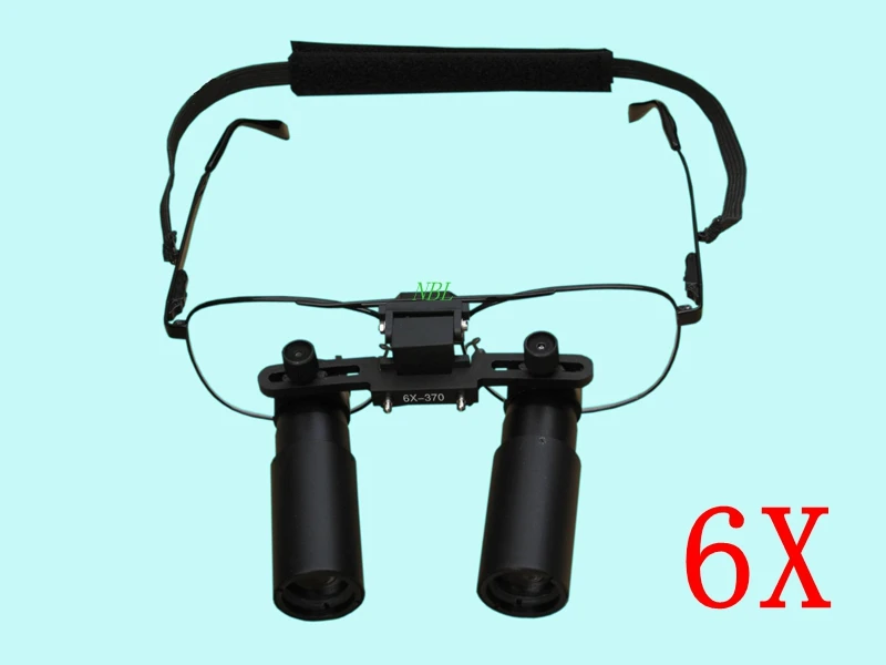 6X 420MM Dental Binocular Loupes Glasses 6x Magnifying Lens Kepler