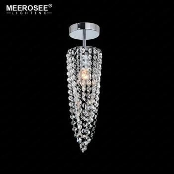 

Small Crystal Chandeliers Aisle Hallway Mini Crystal Lamp for Cocina Corridor Cristal Lustres Light Chandeliers