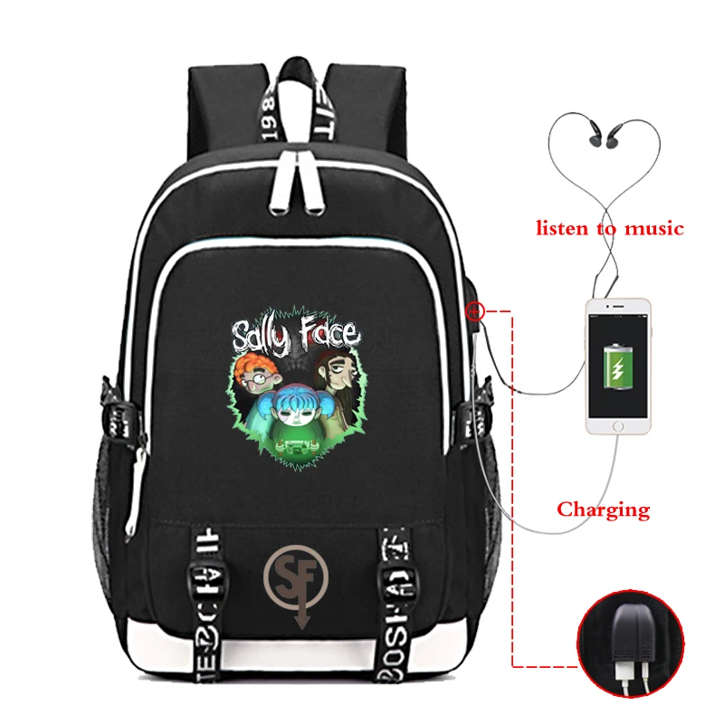 Рюкзак для мальчиков и девочек-подростков, школьные сумки с USB зарядкой, Многофункциональный водонепроницаемый рюкзак для ноутбука с USB, дорожная сумка с защитой от воров - Цвет: 2