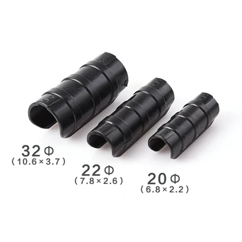 

Tewango 10pcs-Pack Greenhouse Frame Pipe Tube and Film Clip Clamp Connector Kit Garden Shade Net Accessories