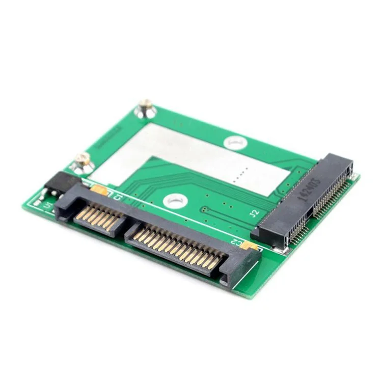 

Mini PCI-E MSATA SSD to 2.5 Inch SATA 6.0 GPS Adapter Converter Card Module Board New EM88