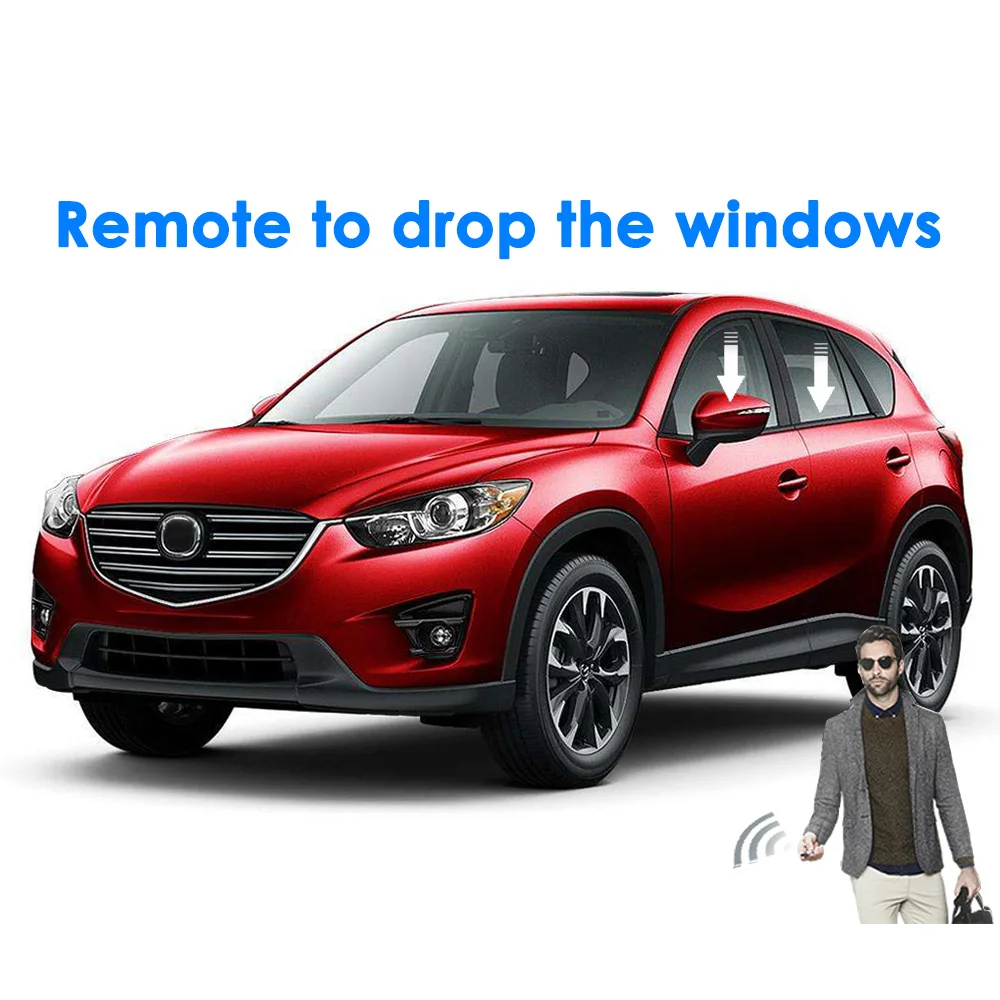 CHSKY автомобиля Мощность окна ближе и зеркало складной Комплект для Mazda CX3 CX 3