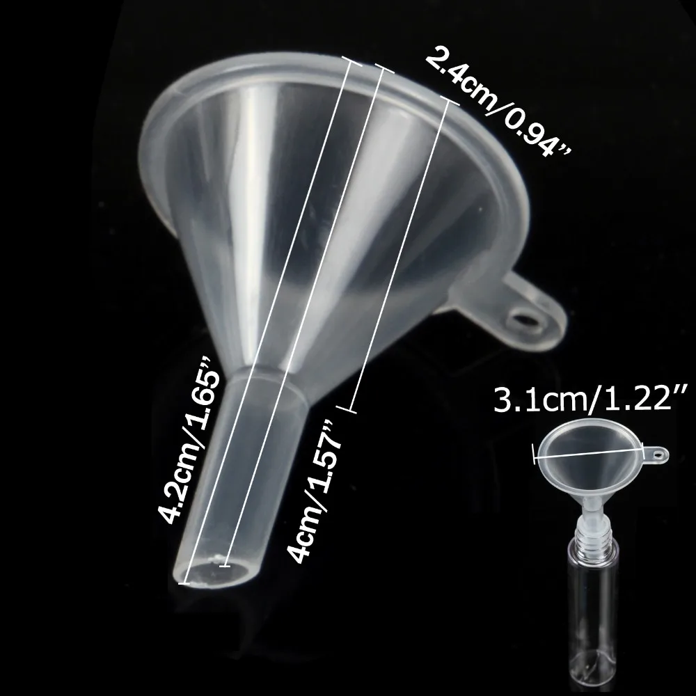 5pcs Funnel or Pop Empty Black/White/Gold/Silver Eyelash Tube Mascara Cream Vial/Container 10mL Fashionable Drop Shipping