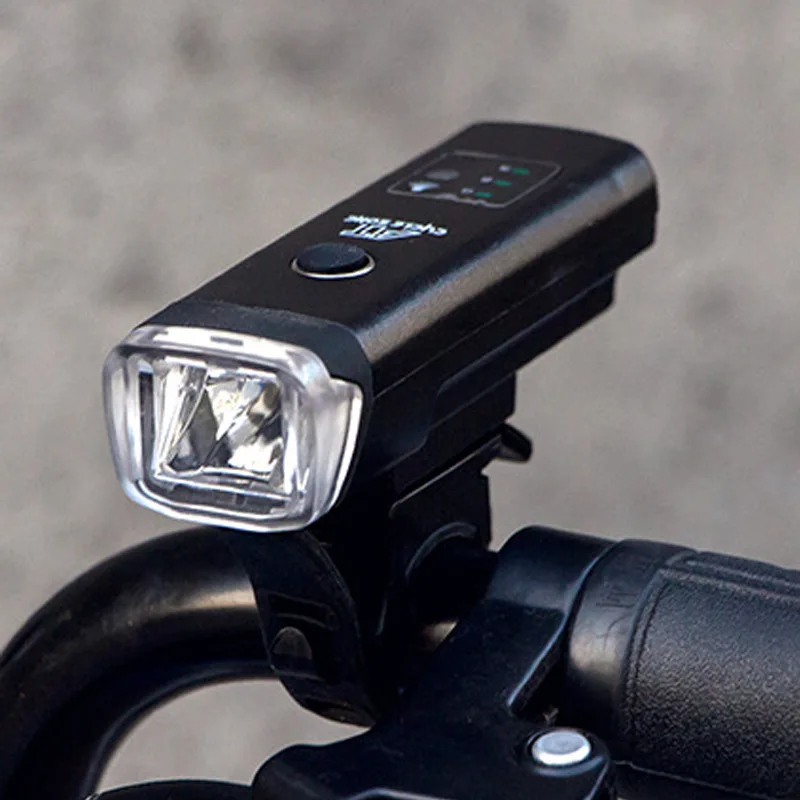 USB Перезаряжаемый велосипедный фонарь на переднем руле светодиодный фонарик