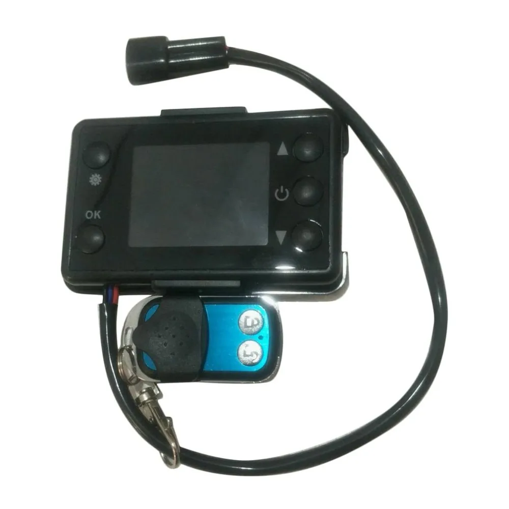 

12V/24V 3/5KW LCD Monitor Parking Heater Switch Car Heating Device Controller Universal for Car Track Air Heater
