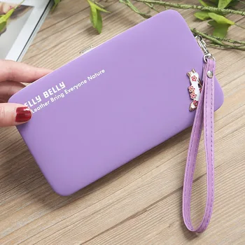 

Women PU Leather Wallet Large Capacity Purses for Mobile Phone Cash MSJ99